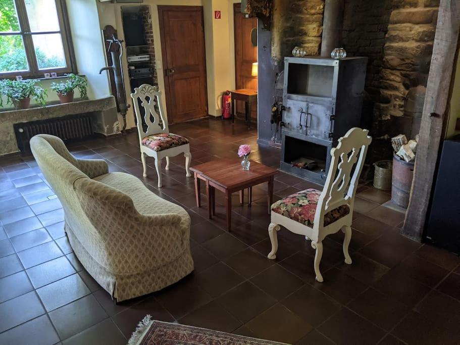 Appartement Haus Keppelborg: Zi Antonia Mit Kirchplatzblick à Heek Extérieur photo